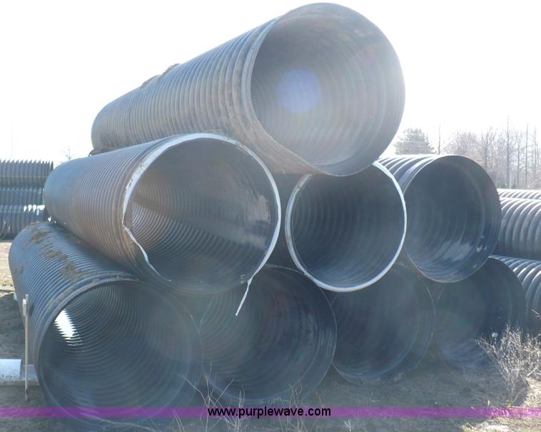 image for item B6298 (8) 36" diameter drainage pipes
