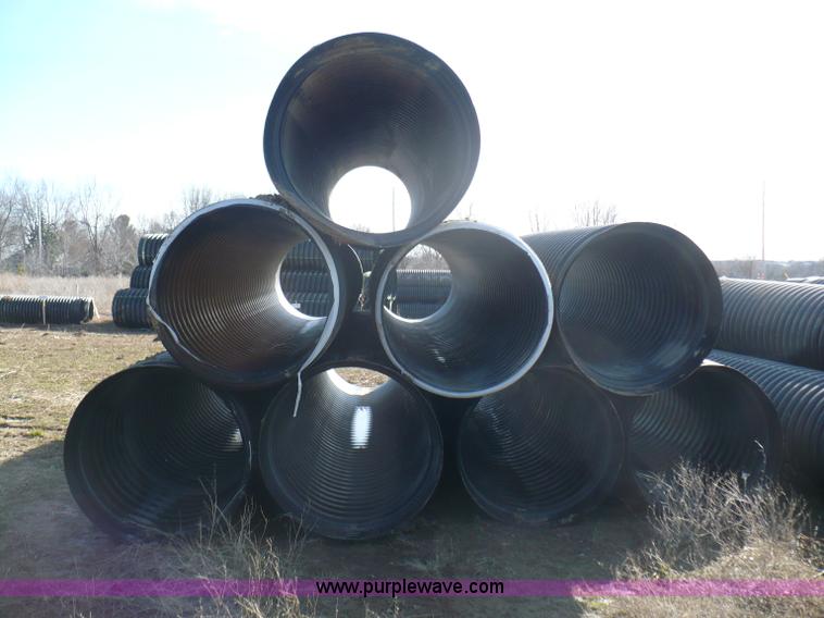 image for item B6299 (8) 30" diameter drainage pipes