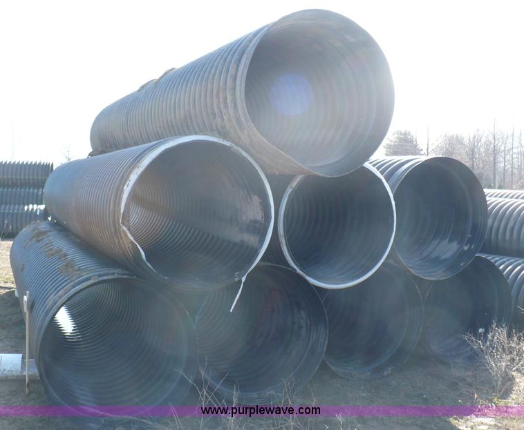 image for item B6299 (8) 30" diameter drainage pipes