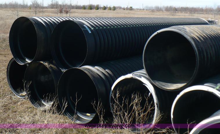 image for item B6299 (8) 30" diameter drainage pipes