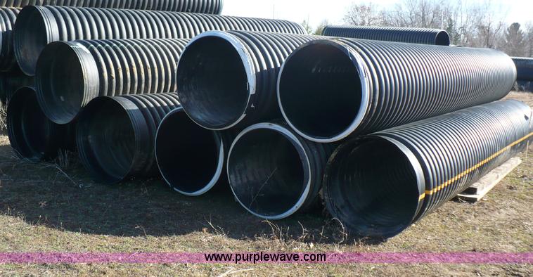 image for item B6299 (8) 30" diameter drainage pipes