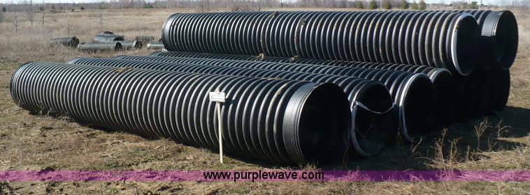 image for item B6300 (8) 30" diameter drainage pipes