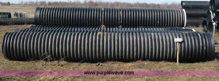 image for item B6300 (8) 30" diameter drainage pipes