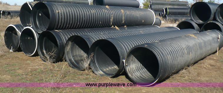 image for item B6300 (8) 30" diameter drainage pipes
