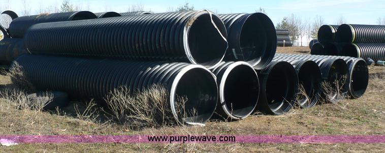 image for item B6300 (8) 30" diameter drainage pipes