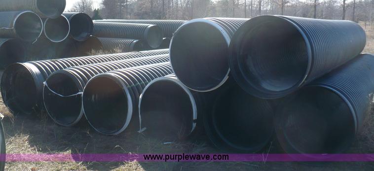 image for item B6300 (8) 30" diameter drainage pipes