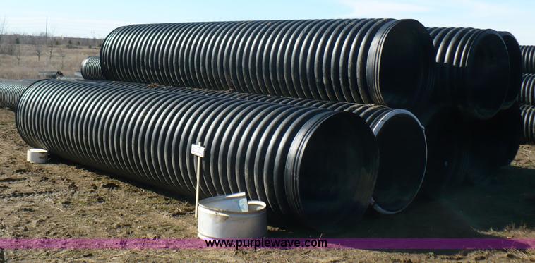 image for item B6301 (8) 42" diameter drainage pipes