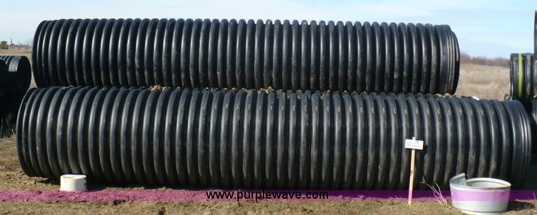 image for item B6301 (8) 42" diameter drainage pipes