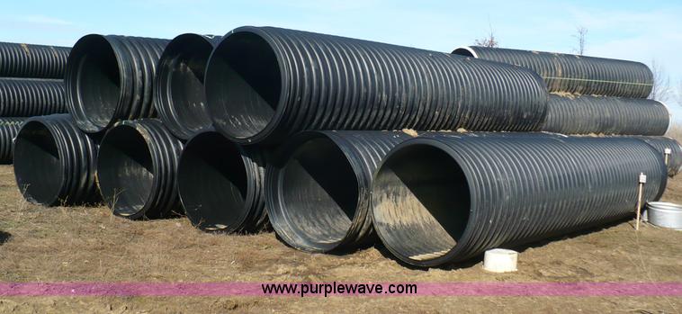 image for item B6301 (8) 42" diameter drainage pipes