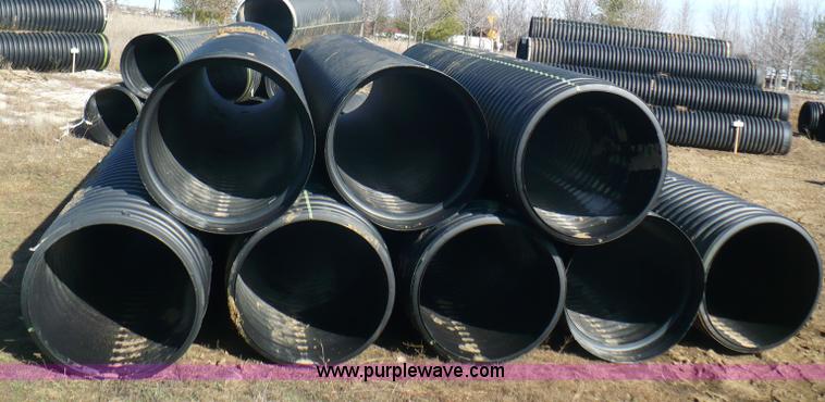 image for item B6301 (8) 42" diameter drainage pipes