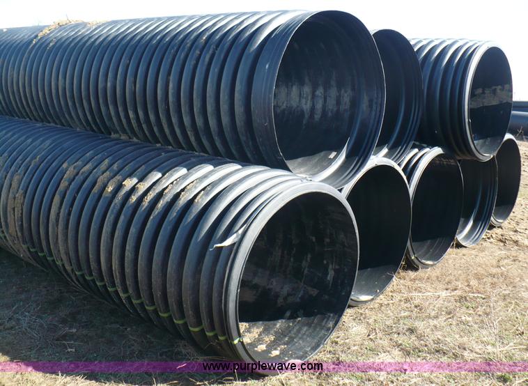 image for item B6301 (8) 42" diameter drainage pipes