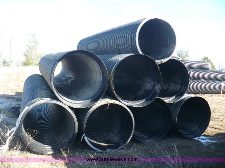 image for item B6302 (8) 36" diameter drainage pipes