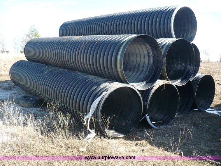 image for item B6302 (8) 36" diameter drainage pipes