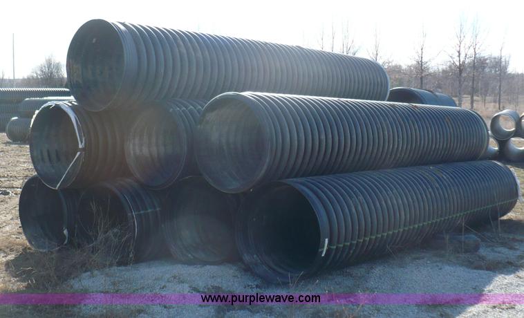 image for item B6302 (8) 36" diameter drainage pipes