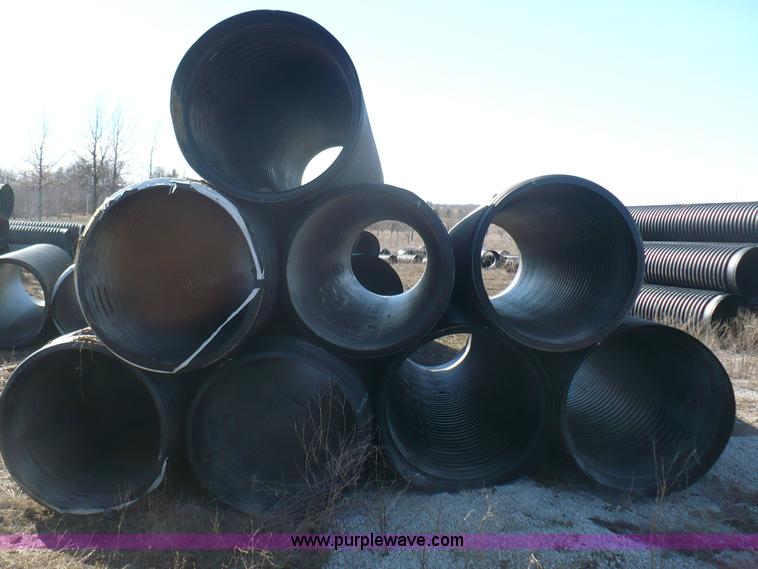 image for item B6302 (8) 36" diameter drainage pipes