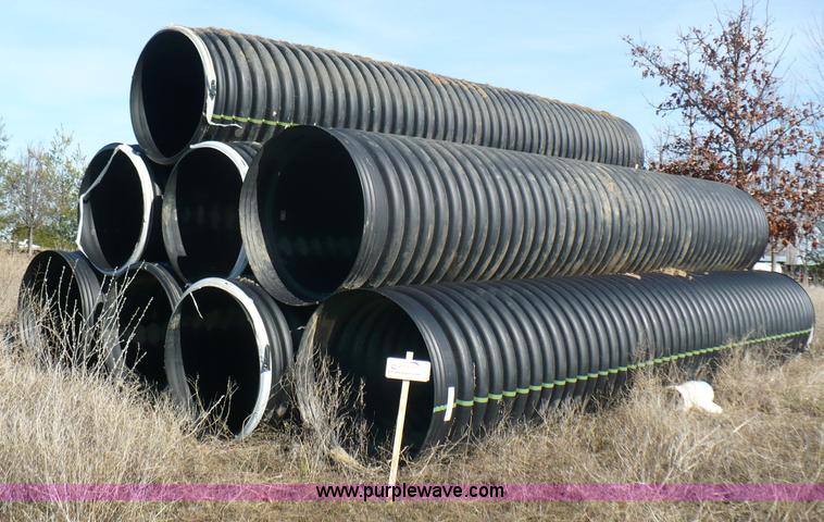 image for item B6304 (8) 36" diameter drainage pipes