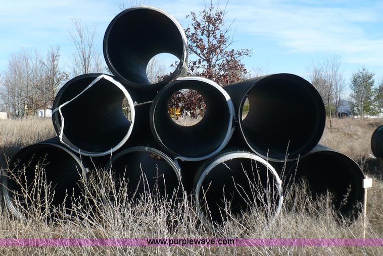 image for item B6304 (8) 36" diameter drainage pipes