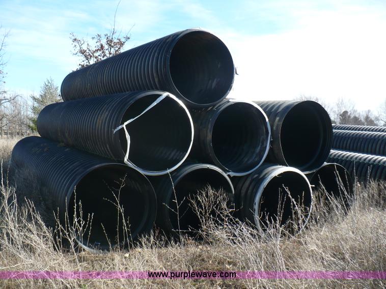 image for item B6304 (8) 36" diameter drainage pipes