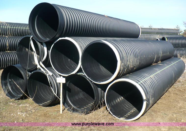 image for item B6305 (8) 30" diameter drainage pipes