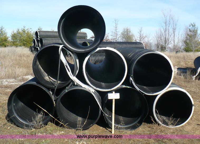 image for item B6305 (8) 30" diameter drainage pipes
