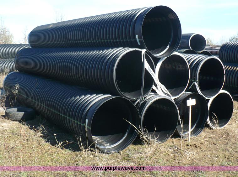image for item B6305 (8) 30" diameter drainage pipes