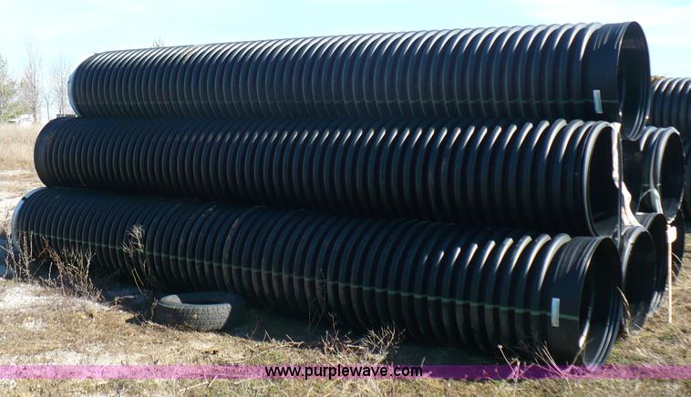 image for item B6305 (8) 30" diameter drainage pipes