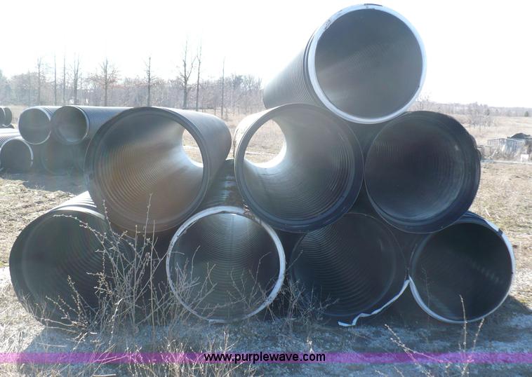 image for item B6305 (8) 30" diameter drainage pipes