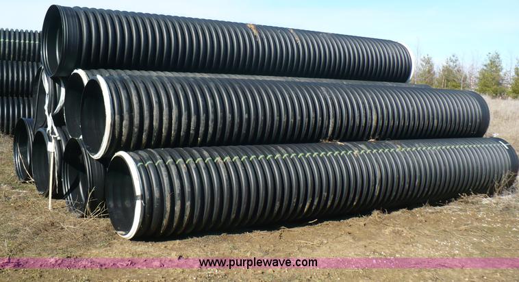 image for item B6305 (8) 30" diameter drainage pipes
