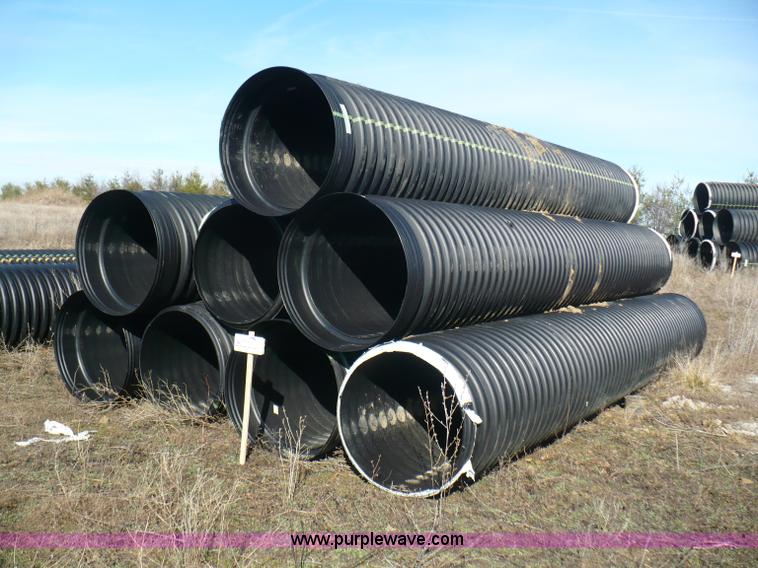 image for item B6306 (8) 30" diameter drainage pipes