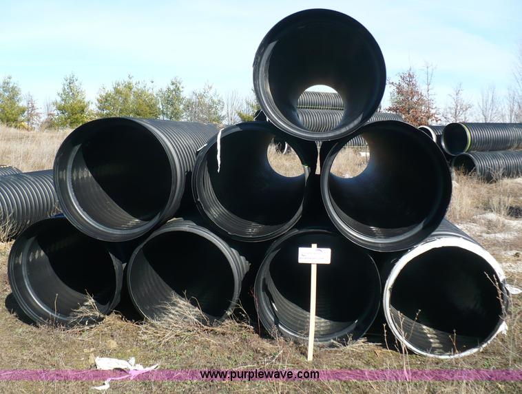 image for item B6306 (8) 30" diameter drainage pipes