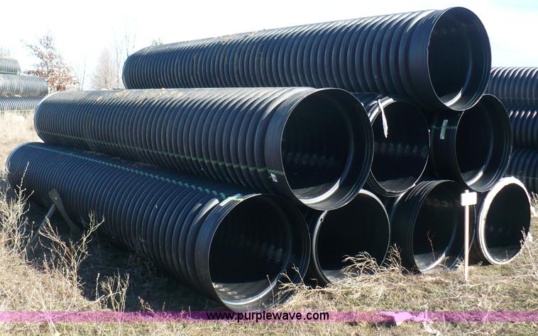 image for item B6306 (8) 30" diameter drainage pipes