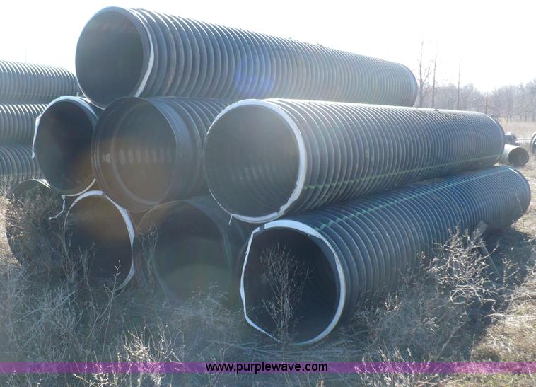 image for item B6306 (8) 30" diameter drainage pipes