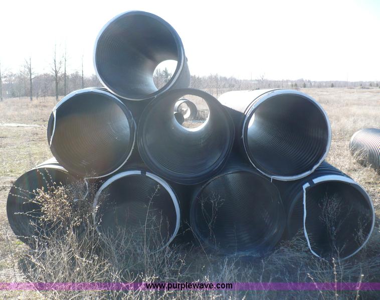 image for item B6306 (8) 30" diameter drainage pipes