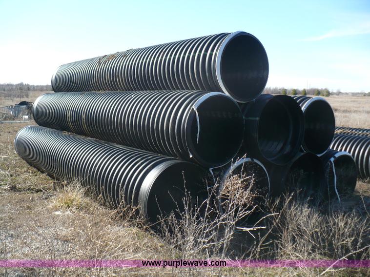 image for item B6306 (8) 30" diameter drainage pipes