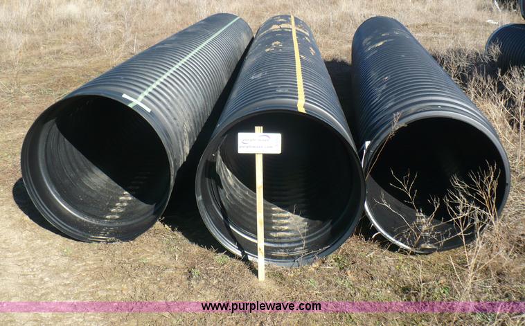 image for item B6307 (3) 30" diameter drainage pipes