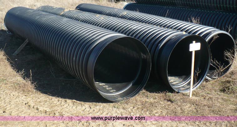 image for item B6307 (3) 30" diameter drainage pipes
