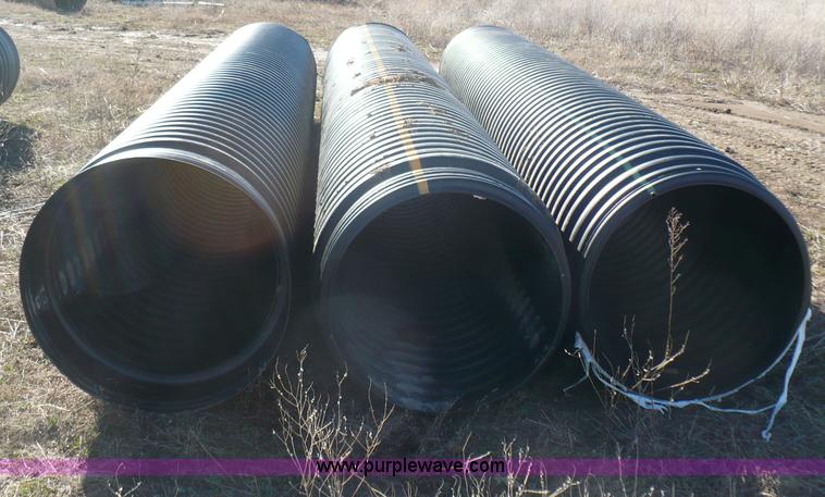 image for item B6307 (3) 30" diameter drainage pipes