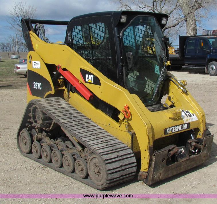 image for item B7145 2007 Caterpillar 287C skid loader