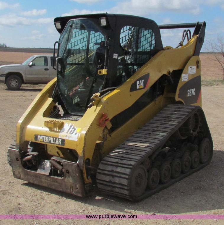image for item B7145 2007 Caterpillar 287C skid loader