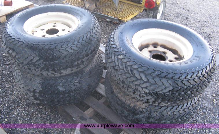 image for item B9747 (4) Firestone turf and field tires and wheels