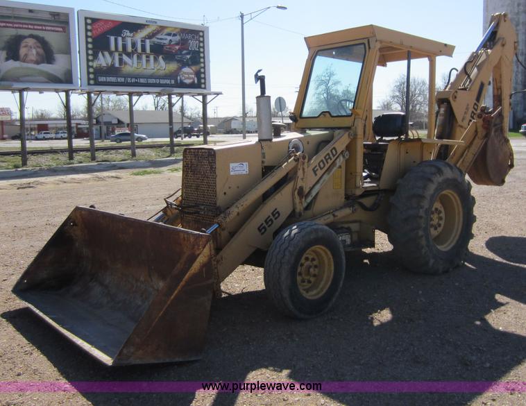 image for item C5338 Ford 555 backhoe