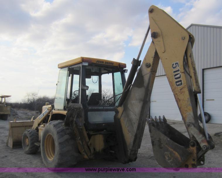 image for item C5345 1991 John Deere 510D backhoe