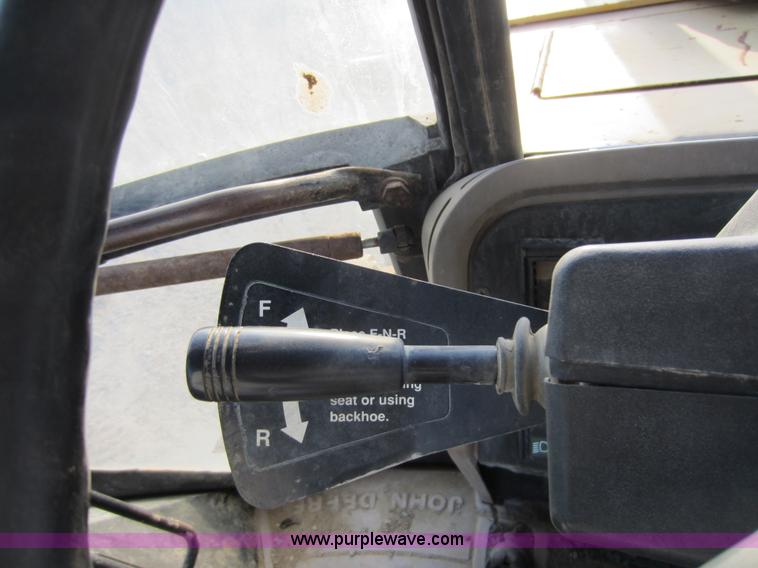 image for item C5345 1991 John Deere 510D backhoe