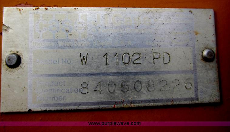 image for item C5362 Case W1102PD vibratory roller