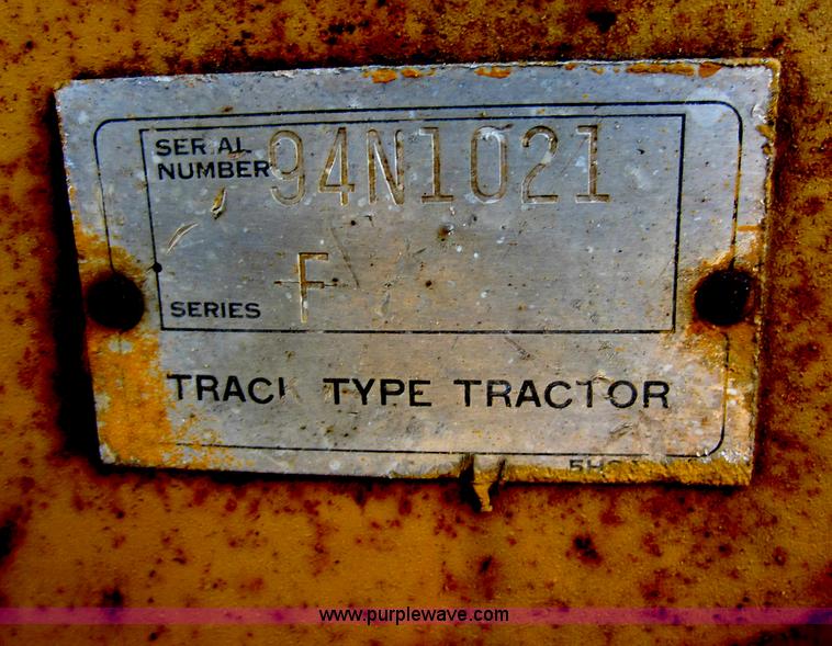 image for item C5367 1970 Caterpillar D7F dozer