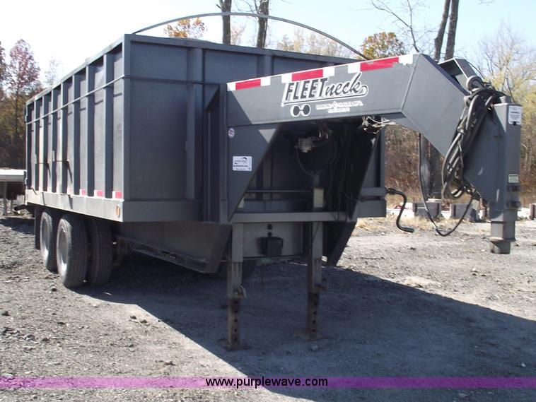 image for item C5713 2004 Fleetneck 16' dump trailer