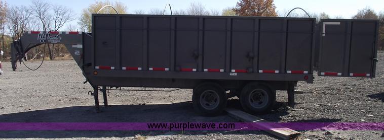 image for item C5713 2004 Fleetneck 16' dump trailer