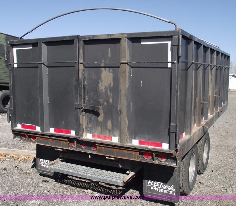 image for item C5713 2004 Fleetneck 16' dump trailer