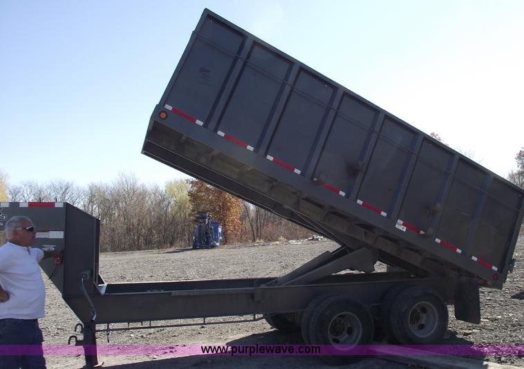 image for item C5713 2004 Fleetneck 16' dump trailer