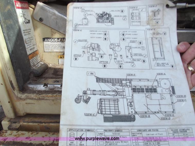 image for item D3501 2004 Atlas Copco ECM585 drilling machine